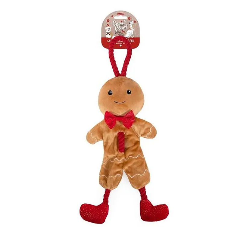 Rosewood George Gingerbread Man Dog Toy