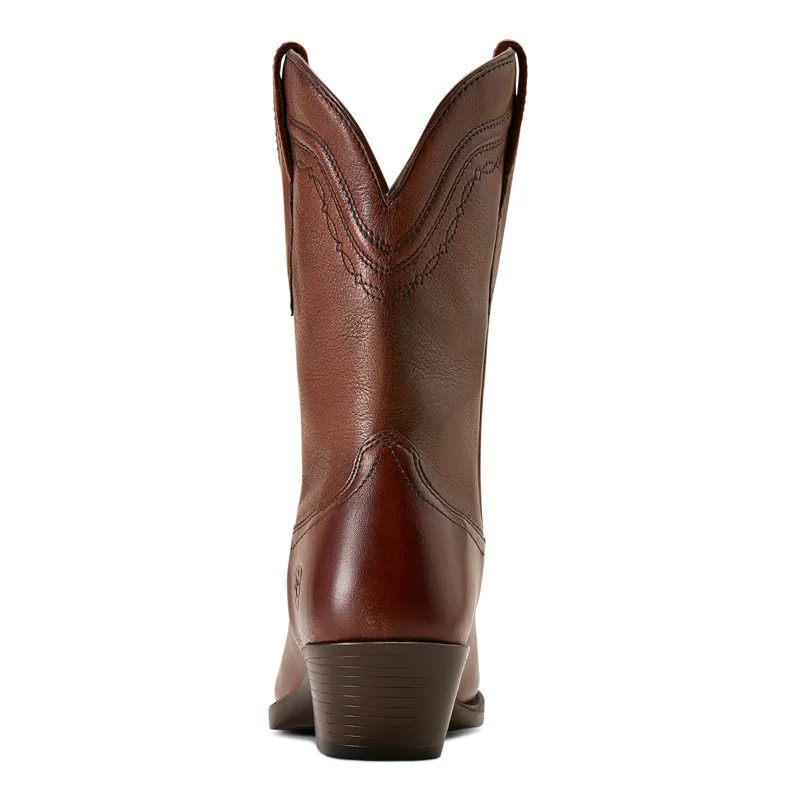 Ariat Women's Grayson R Toe Western Boot - Honey Bee-2