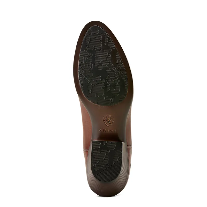 Ariat Women's Grayson R Toe Western Boot - Honey Bee-5