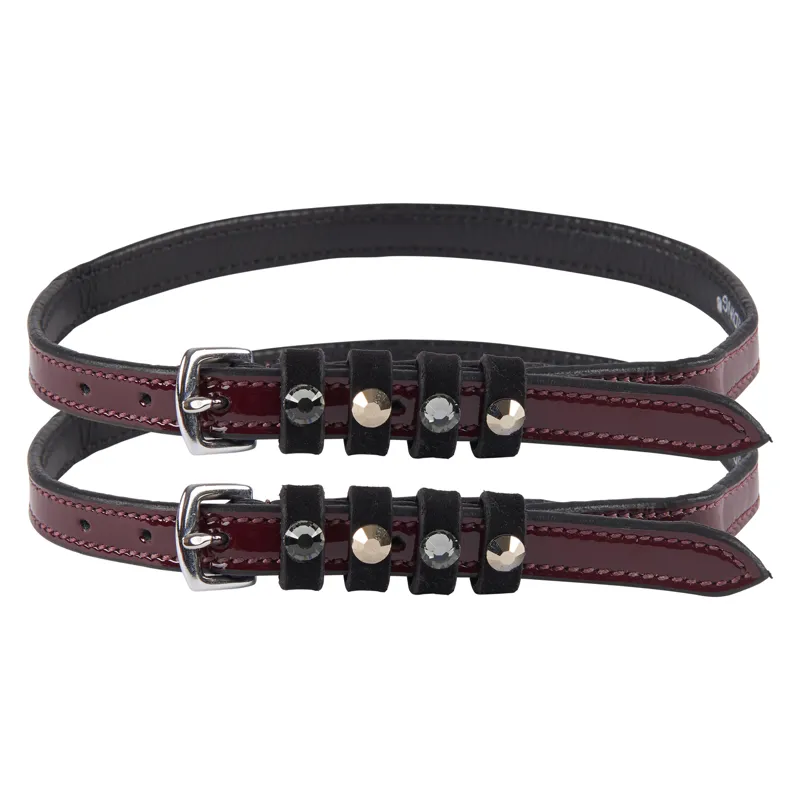 Imperial Riding Pardouz Spurstraps - Bordeaux Lack