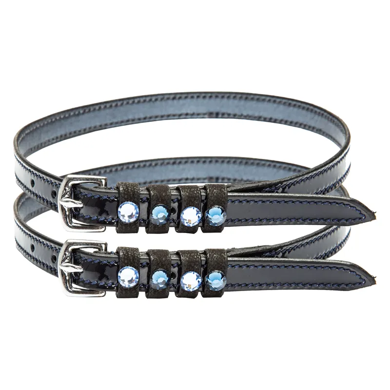 Imperial Riding Pardouz Spurstraps - Navy/Metal
