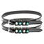 Imperial Riding Pardouz Spurstraps - Black Lack/Zircon