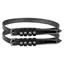 Imperial Riding Pardouz Spurstraps - Black/Black Sparkling