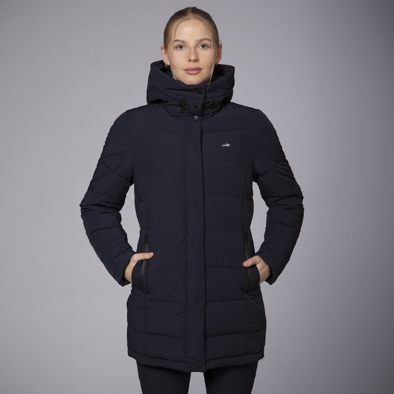 Schockemohle SPKai Style Ladies Quilted Jacket - Deep Night-3