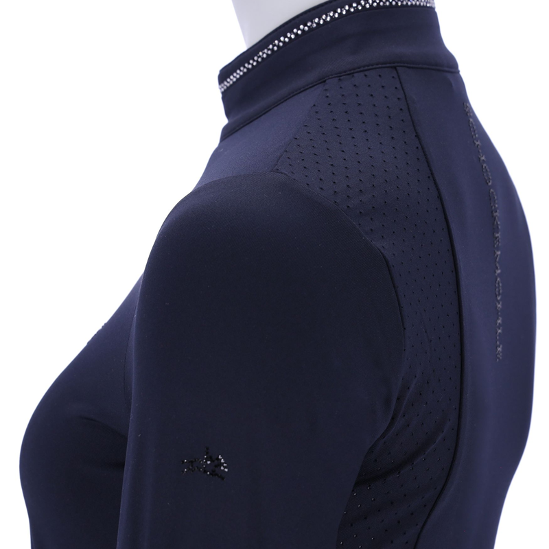 Schockemohle SPPeppa Style Ladies Training Shirt - Deep Night-7