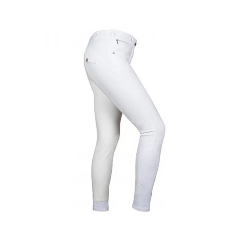 Schockemohle Equinox Hunter Auriga Full Seat Ladies Breeches - White