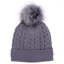 Schockemohle Baila Style Bobble Hat - Asphalt