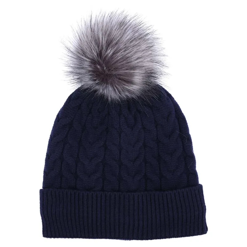 Schockemohle Baila Style Bobble Hat - Deep Night
