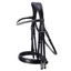 Schockemohle Brindisi Double Bridle - Black/Grey/Silver