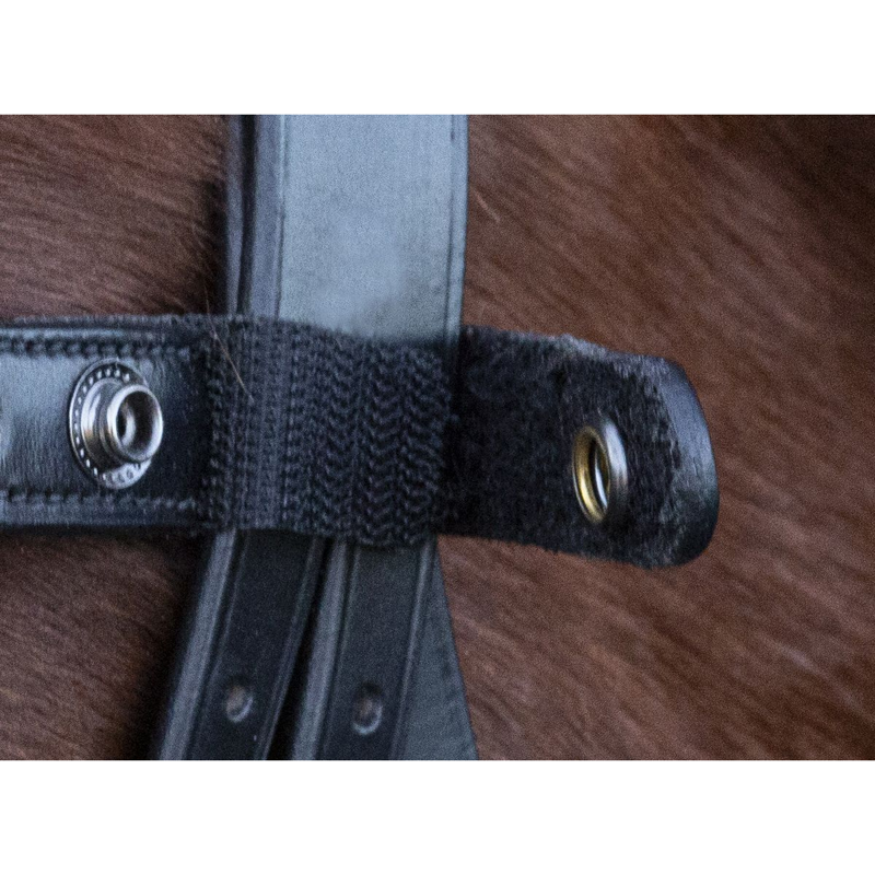 Schockemohle Malaga Browband - Black/Light Pink-1