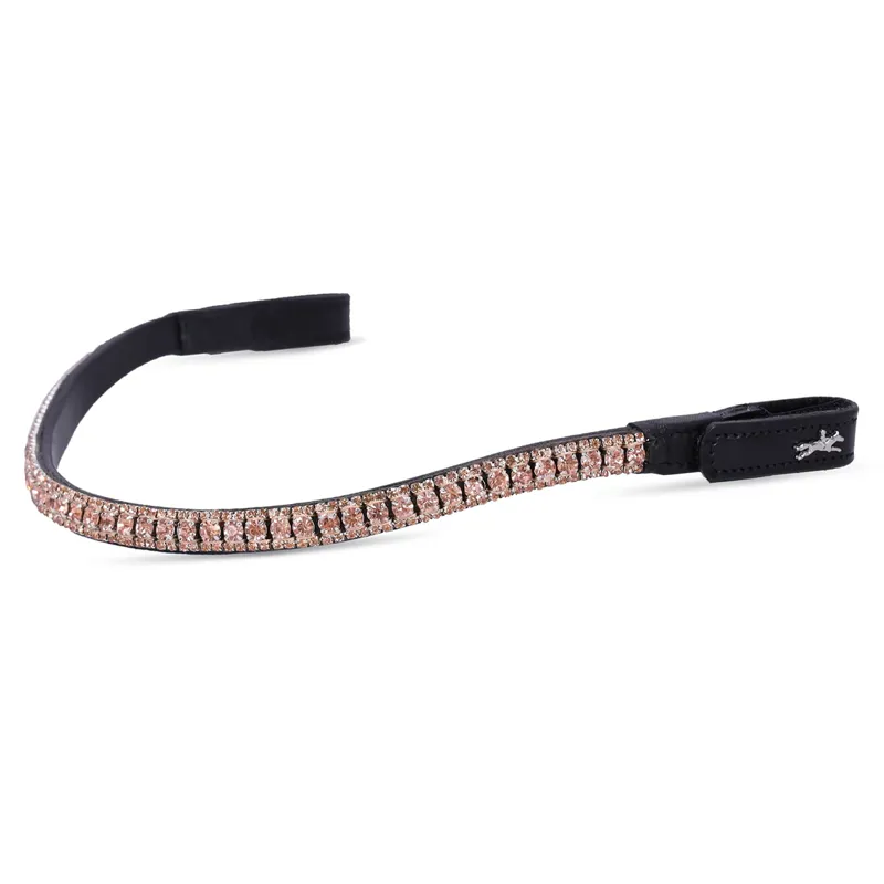 Schockemohle Malaga Browband - Black/Silk