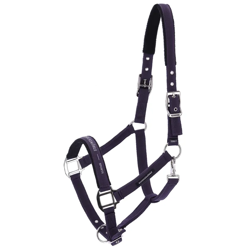Schockemohle Memphis Style II Headcollar - Deep Mauve