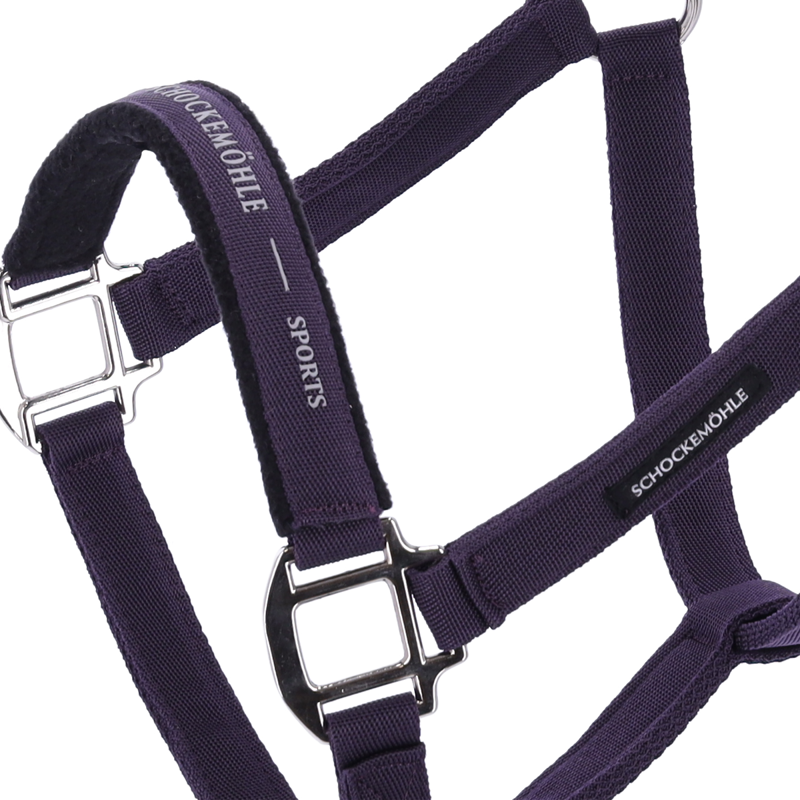 Schockemohle Memphis Style II Headcollar - Deep Mauve-1