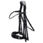 Schockemohle Milazzo Double Bridle - Black/Patent/Grey