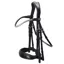 Schockemohle Milazzo Double Bridle - Black/Silver