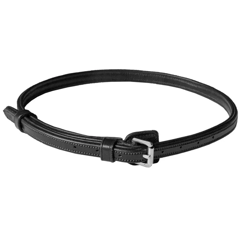 Schockemohle Padded Select Flash Strap - Black/Silver
