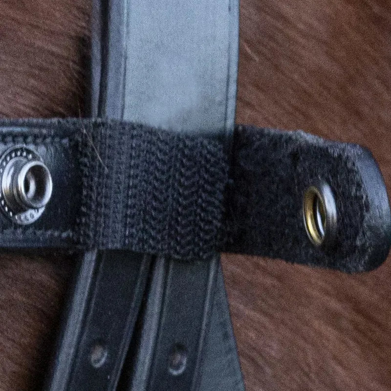 Schockemohle Siena Bridle - Black/Silver-3