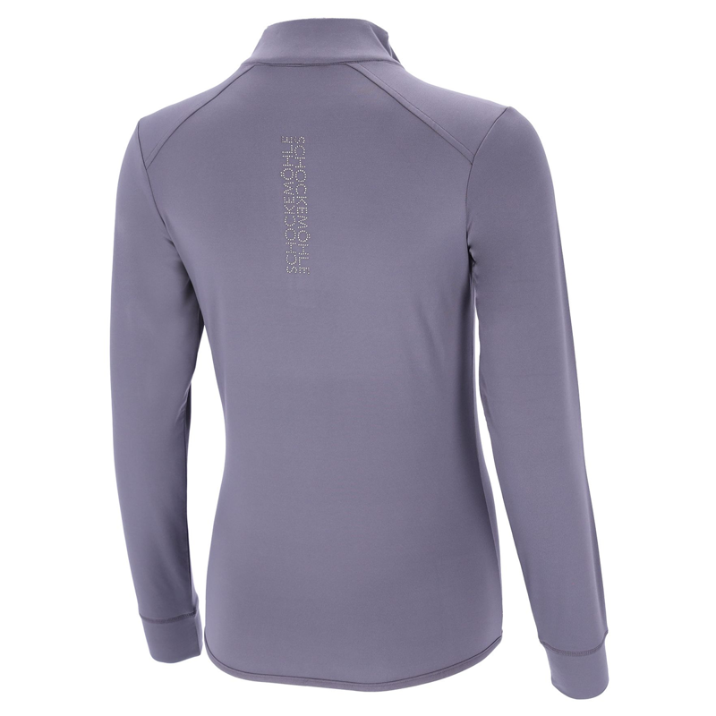Schockemohle SPAyla Style Ladies Functional Training Shirt - Asphalt-1