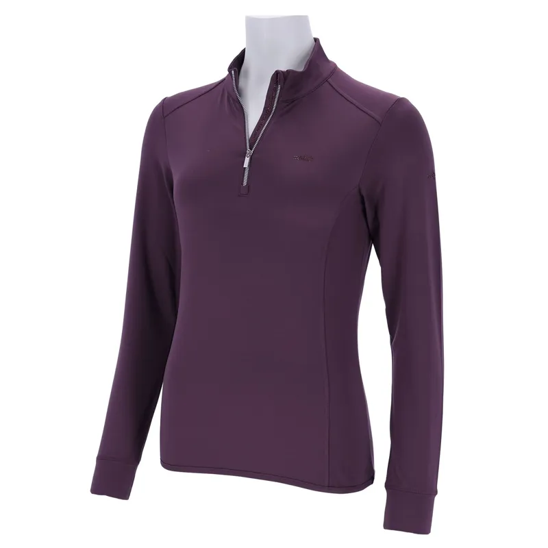 Schockemohle SPAyla Style Ladies Functional Training Shirt - Deep Mauve