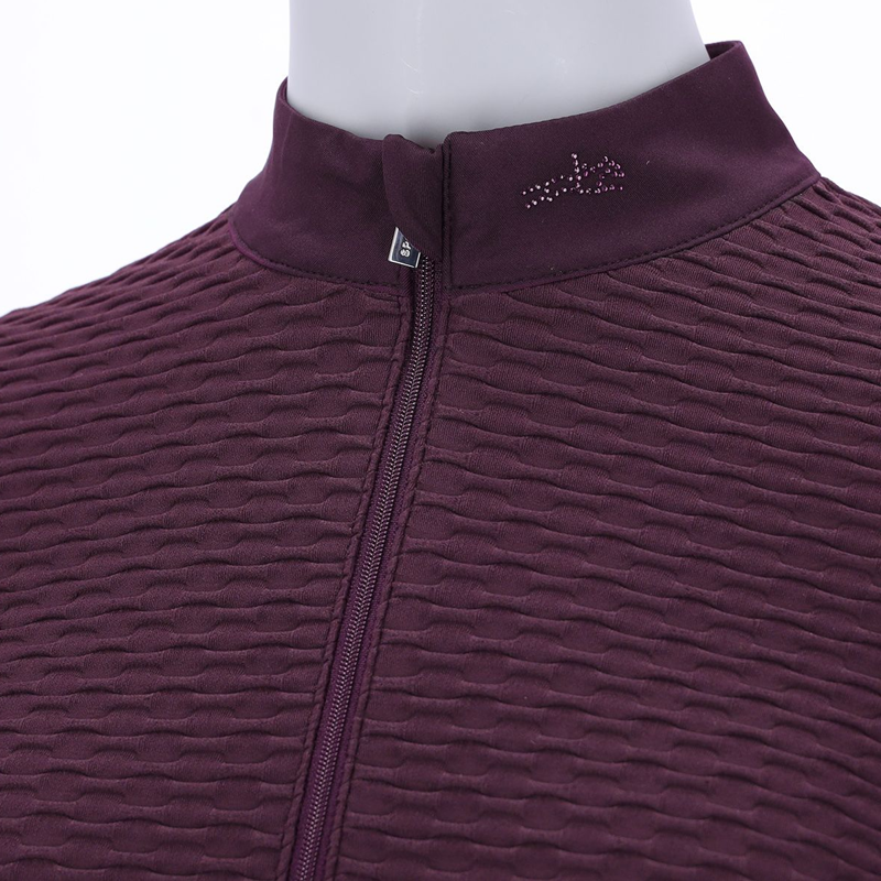 Schockemohle SPHedy Style Ladies Training Shirt - Deep Mauve-6