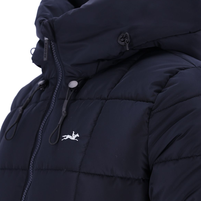 Schockemohle SPKyra Style Ladies Quilted Coat - Deep Night-2