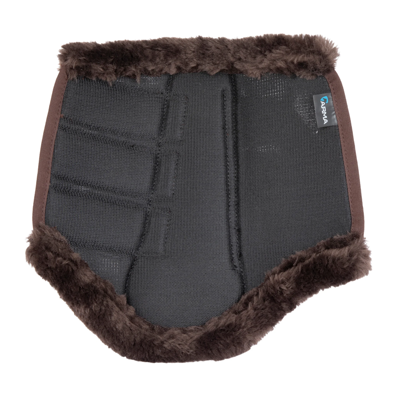 Shires ARMA Air Motion Supafleece Brushing Boots - Brown-4