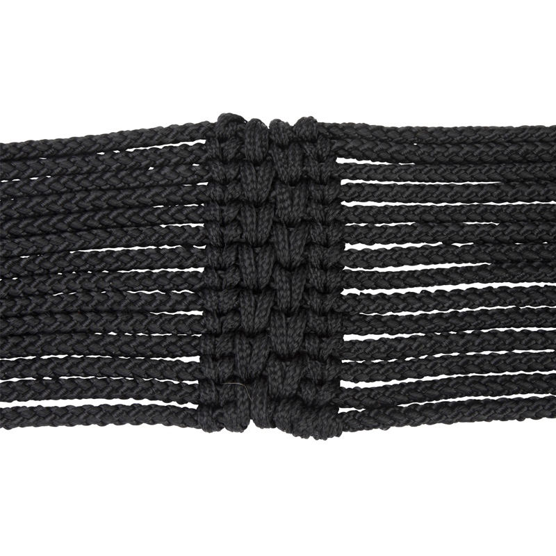 Shires ARMA Braided Girth - Black-5