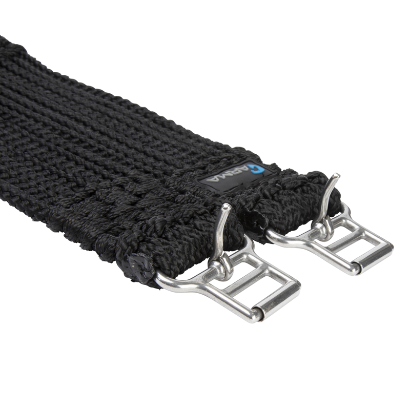 Shires ARMA Braided Girth - Black-3