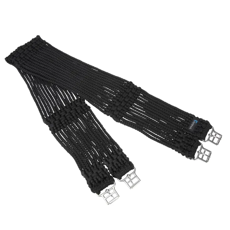 Shires ARMA Braided Girth - Black