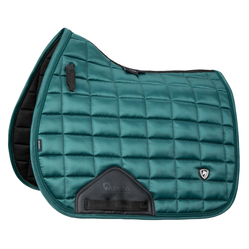 Shires ARMA Eltar Satin Saddlecloth - Green