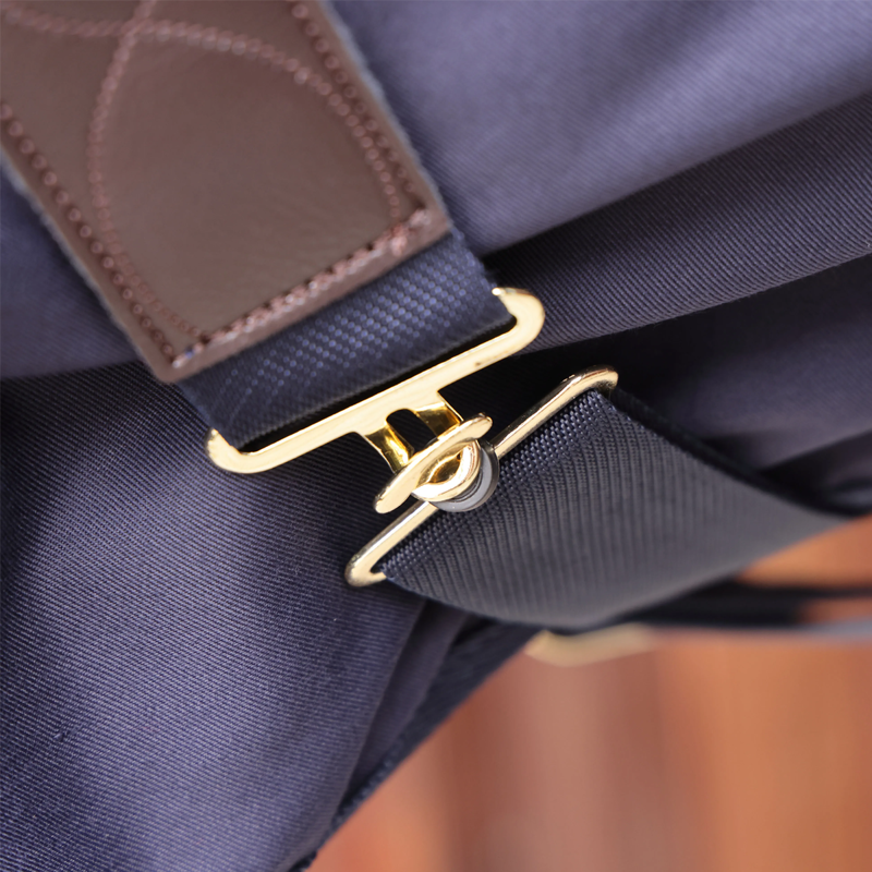 Shires Deluxe Stable Sheet - Navy-4