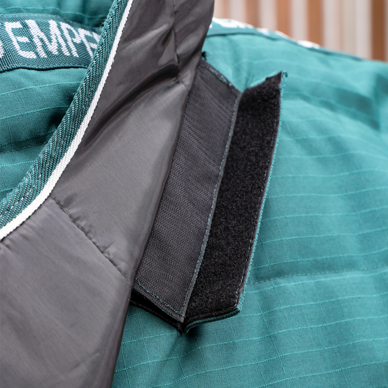 Shires Tempest Original 200 Stable Rug and Neck - Emerald-5