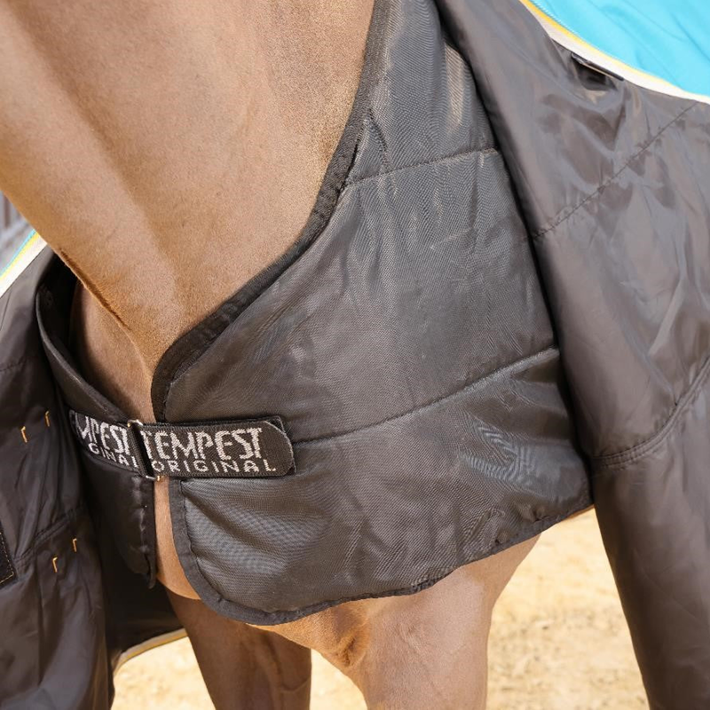 Shires Tempest WarmaRug 200 Turnout Rug Liner - Black-1