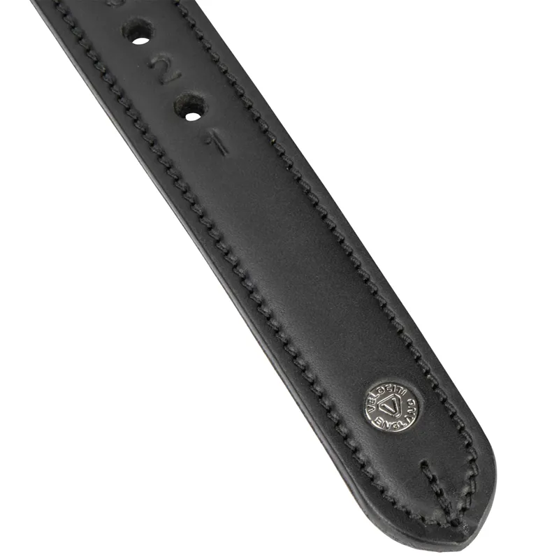 Shires Velociti Lusso Non Stretch Stirrup Leathers - Black-3