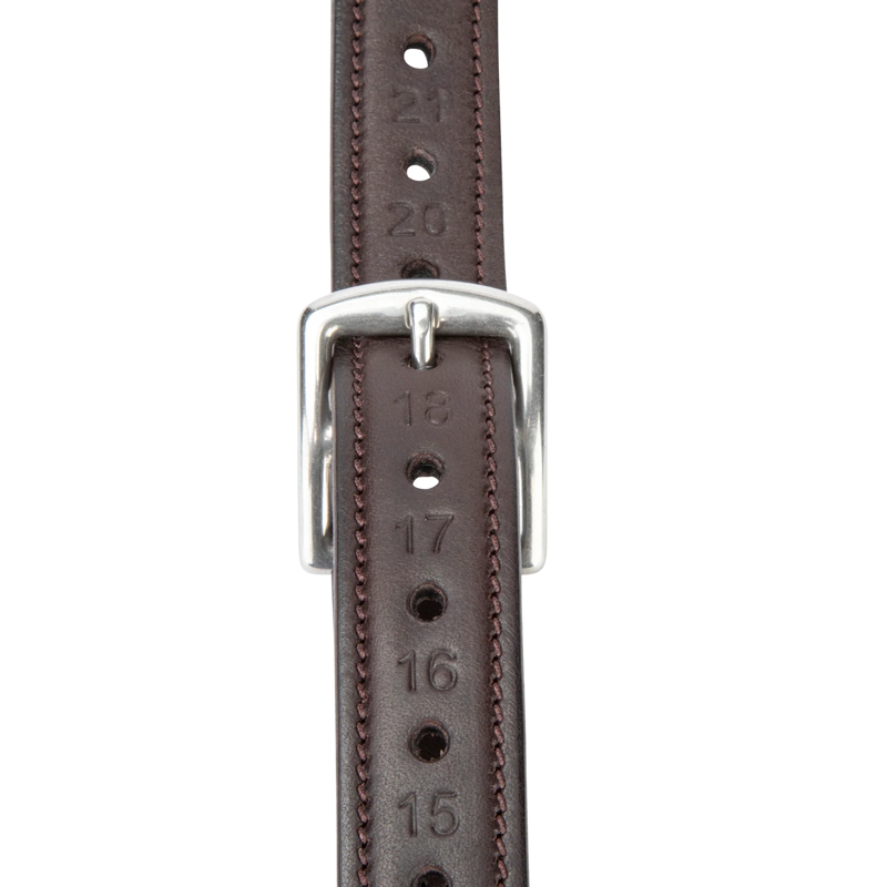 Shires Velociti Lusso Non Stretch Stirrup Leathers - Havana-3