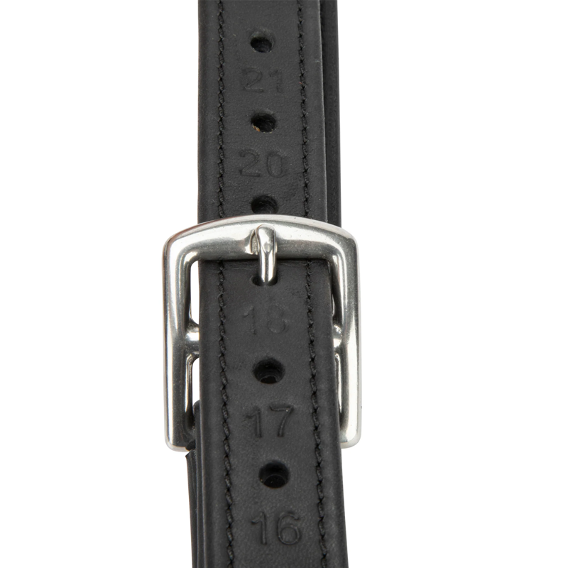 Shires Velociti Lusso Wrapped Stirrup Leathers - Black-3