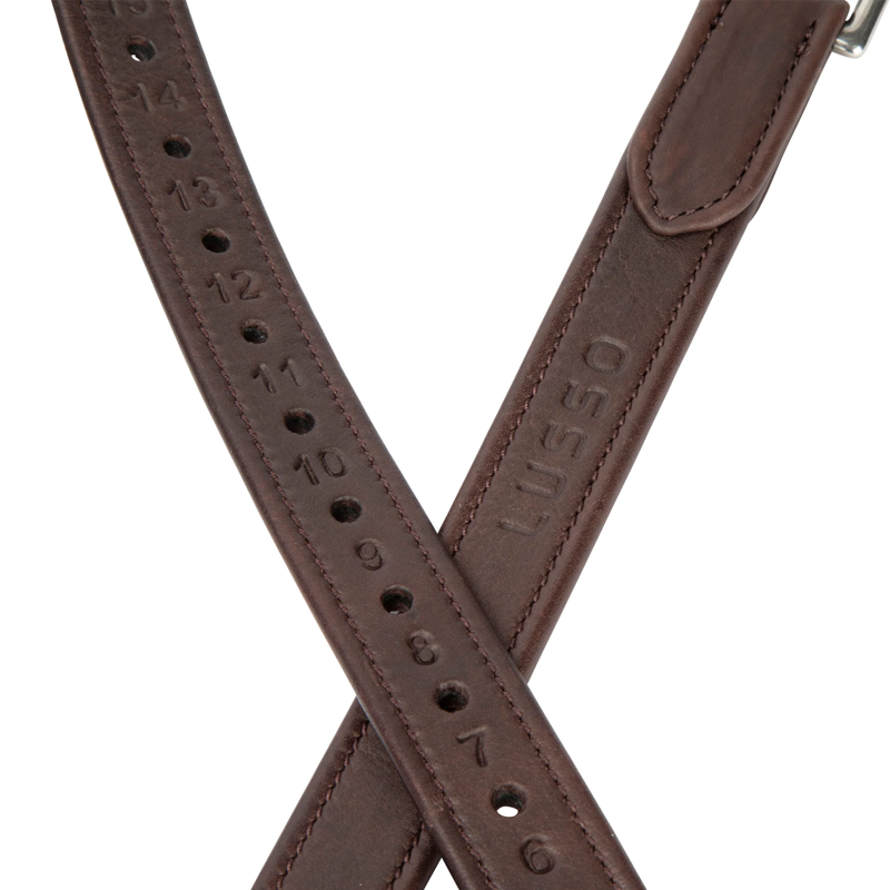 Shires Velociti Lusso Wrapped Stirrup Leathers - Havana-1