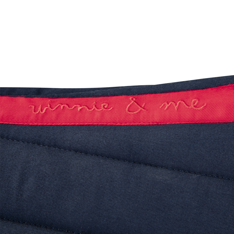 Shires Winnie and Me Saddle Pad - Navy-2