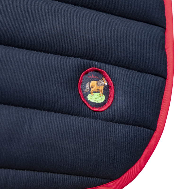 Shires Winnie and Me Saddle Pad - Navy-1
