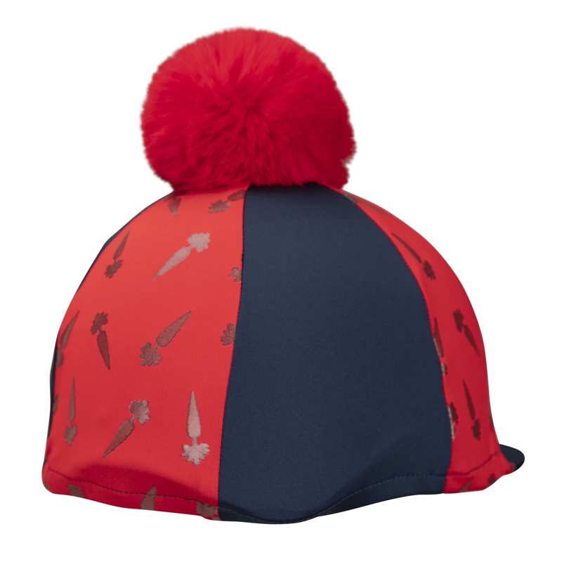 Shires Winnie and Me Hat Silk - Navy/Red-3