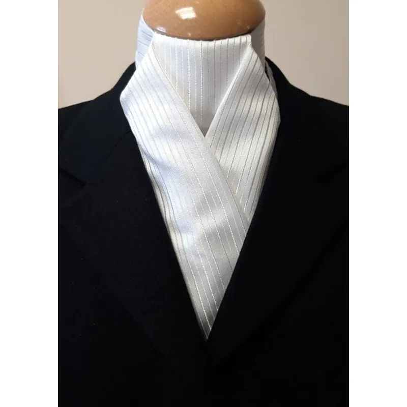 ShowQuest Ready Tied Vintage Stock - Malvern Ivory