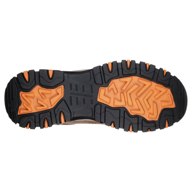 Skechers Men's Work Greetah Comp Toe Safety Shoe - Brown/Black-2