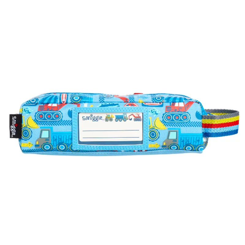 Smiggle Topsy Teeny Tiny Character Pencil Case - Light Blue-1