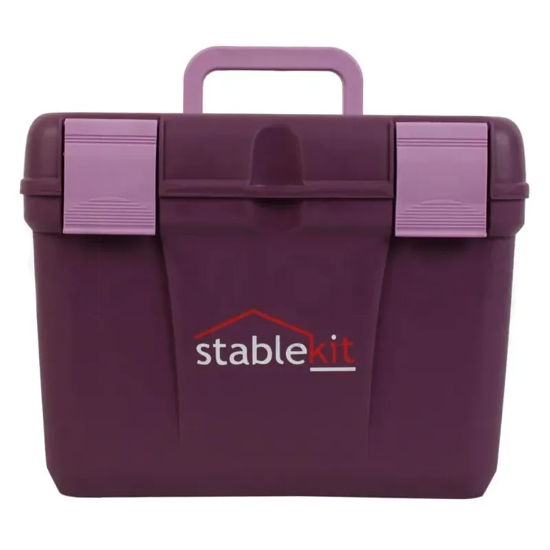 Stablekit Grooming Box - Purple/Lilac