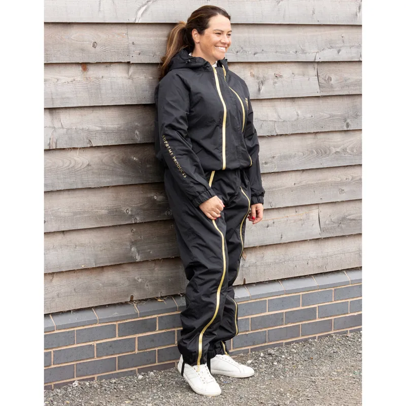 Supreme Products Active Show Rider Waterproof Onesie - Black/Gold