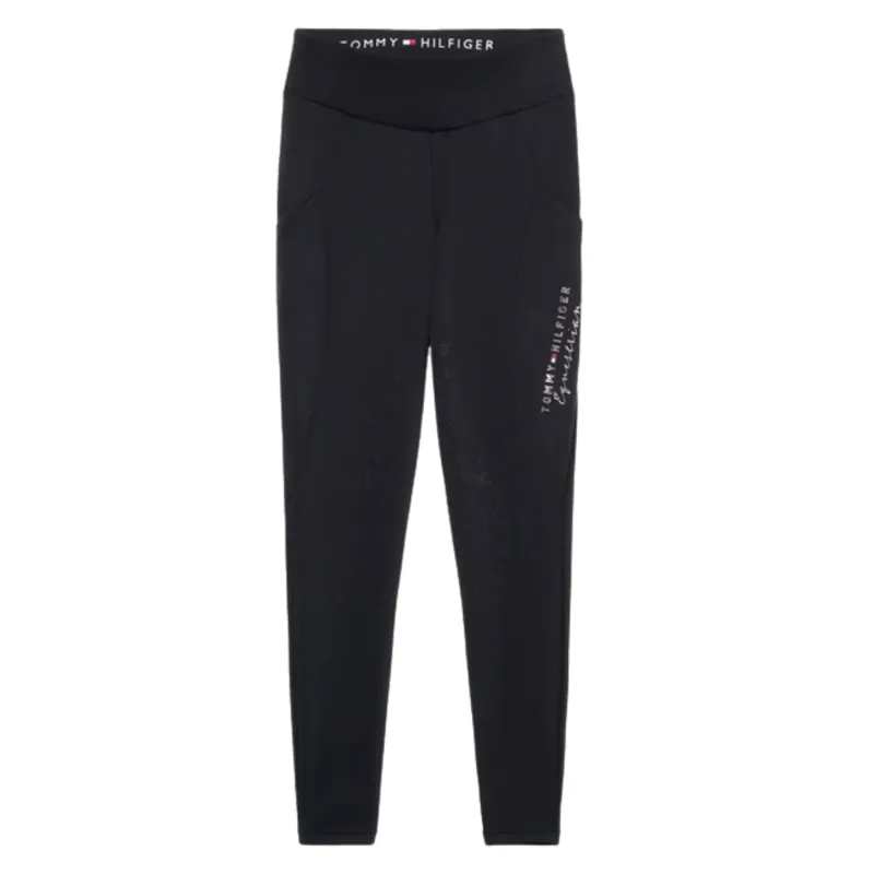 Tommy Hilfiger Monaco Winter Leggings Full Grip - Black