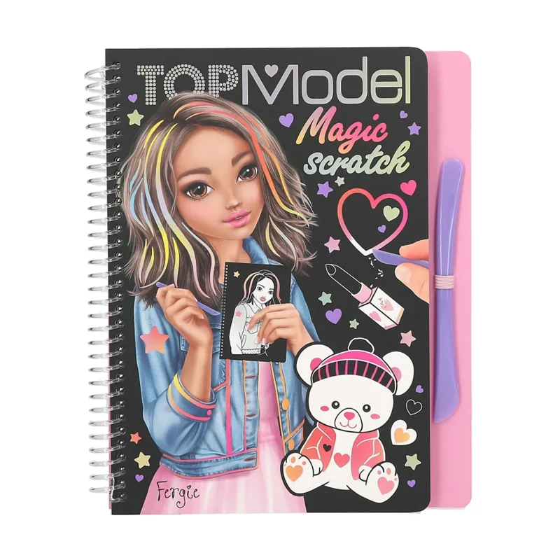 TOPModel Magic Scratch Book