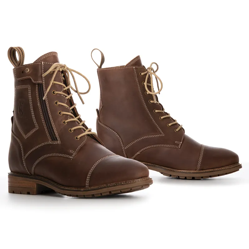 Tredstep Ireland Spirit Side Zip Country Boots - Mahogany