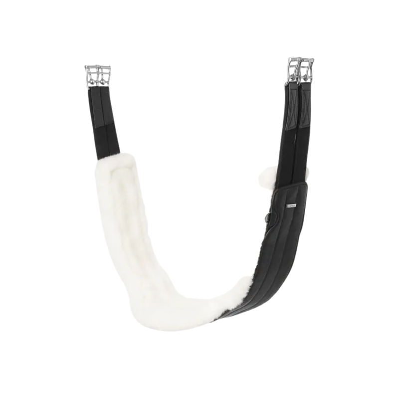 LeMieux Hunter Girth with Detachable Merino+ Liner - Black