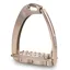 Tech Venice Sloped M Medium Safety Stirrups - Rose Gold